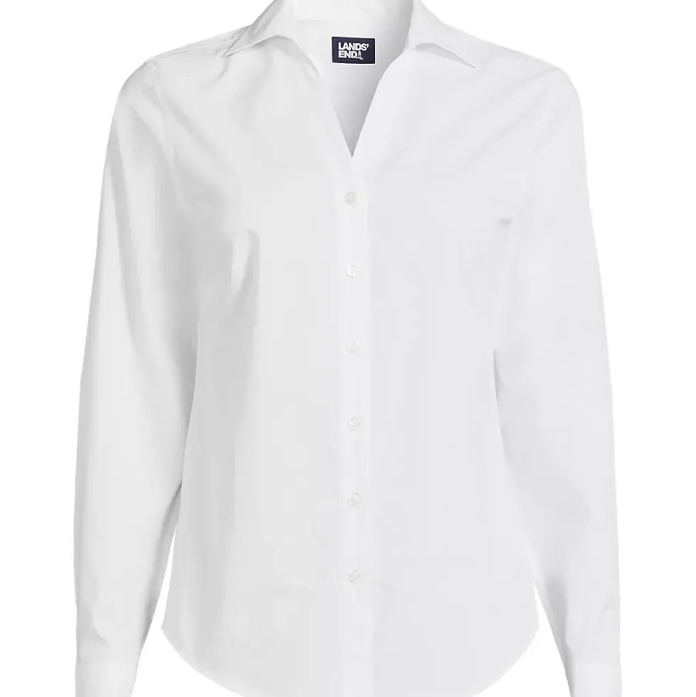 Women's Long Sleeve Coolmax Vneck Shirt