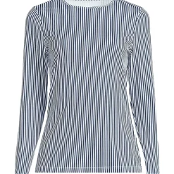 Women's Long Sleeve Crewneck Garden Tee - Sunshade UPF 50 Quick Dry