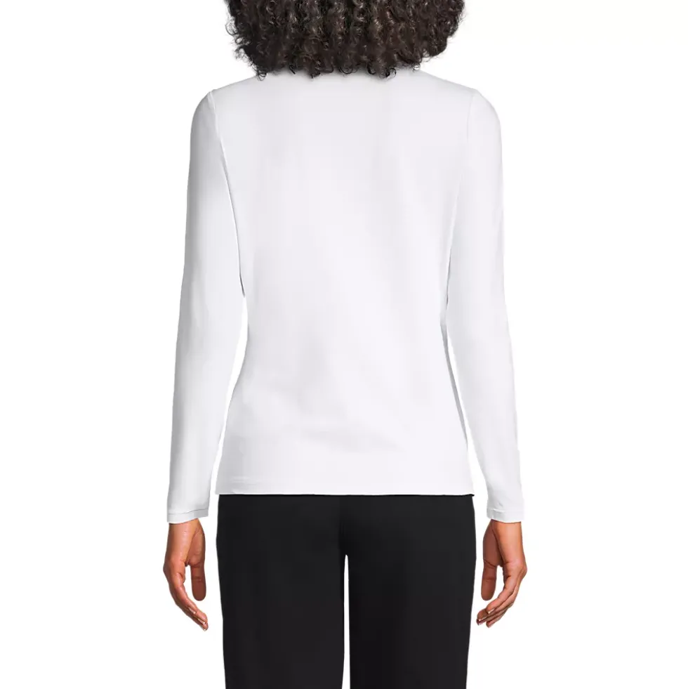 Women's Long Sleeve Crewneck Garden Tee - Sunshade UPF 50 Quick Dry