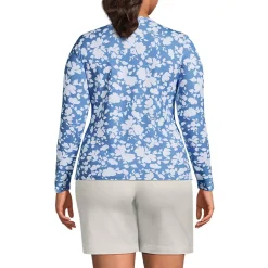 Women's Long Sleeve Crewneck Garden Tee - Sunshade UPF 50 Quick Dry