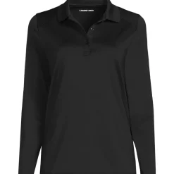Women's Long Sleeve Feminine Fit Rapid Dry Polo Shirt