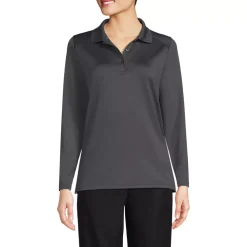 Women's Long Sleeve Feminine Fit Rapid Dry Polo Shirt