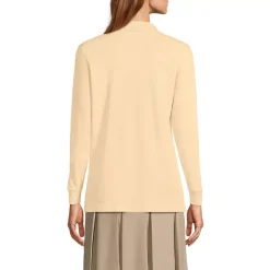Women's Long Sleeve Interlock Polo Shirt