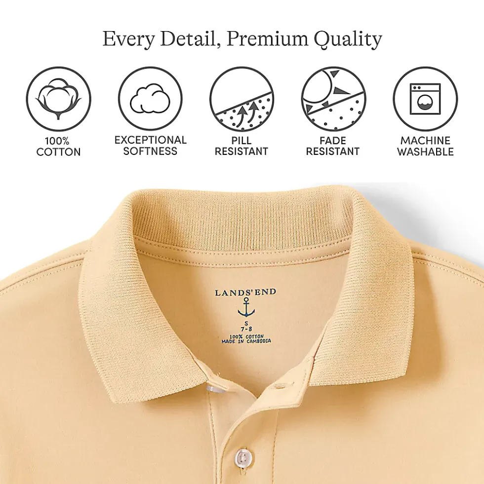 Women's Long Sleeve Interlock Polo Shirt