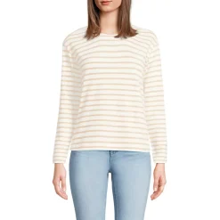 Women's Long Sleeve Mariner Jersey Crewneck Tee