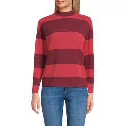 Women's Long Sleeve Mariner Mock Neck