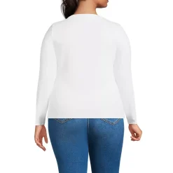 Women's Long Sleeve Micro Rib Button Through Cardigan