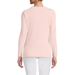 Women's Long Sleeve Micro Rib T-Shirt