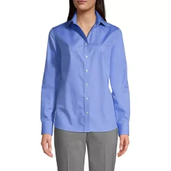 Women's Long Sleeve No Iron Broadcloth Shirt