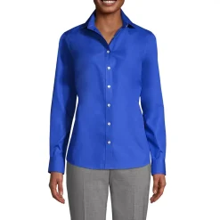 Women's Long Sleeve No Iron Broadcloth Shirt