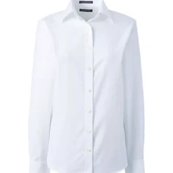 Women's Long Sleeve No Iron Broadcloth Shirt