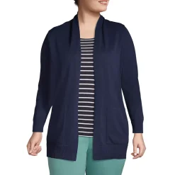 Women's Long Sleeve Open Long Cardigan Sweater