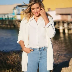 Women's Long Sleeve Open Long Cardigan Sweater