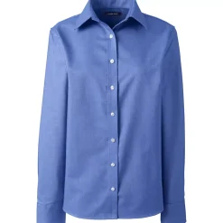 Women's Long Sleeve Oxford Shirt
