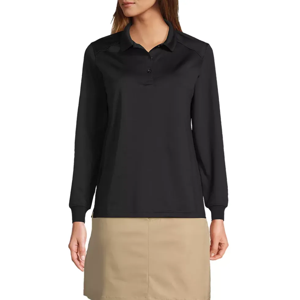 Women's Long Sleeve Rapid Dry Polo Shirt