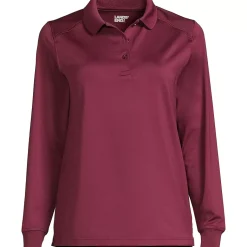 Women's Long Sleeve Rapid Dry Polo Shirt