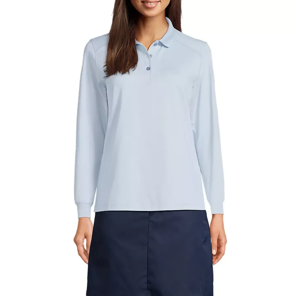 Women's Long Sleeve Rapid Dry Polo Shirt