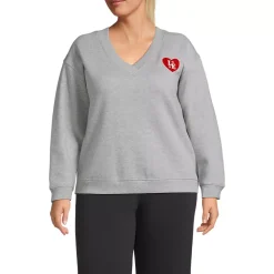 Women's Long Sleeve Serious Sweats V-neck Sweatshirt