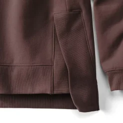 Women's Long Sleeve Serious Sweats Hooded Tunic Sweatshirt