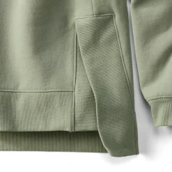 Women's Long Sleeve Serious Sweats Hooded Tunic Sweatshirt