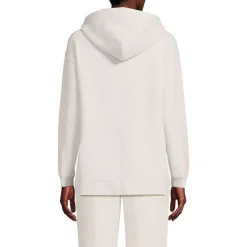Women's Long Sleeve Serious Sweats Hooded Tunic Sweatshirt
