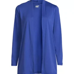 Women's Long Sleeve Supima Micro Modal Open Cardigan Tunic