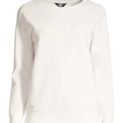 Women's Long Sleeve Waffle Crewneck Top