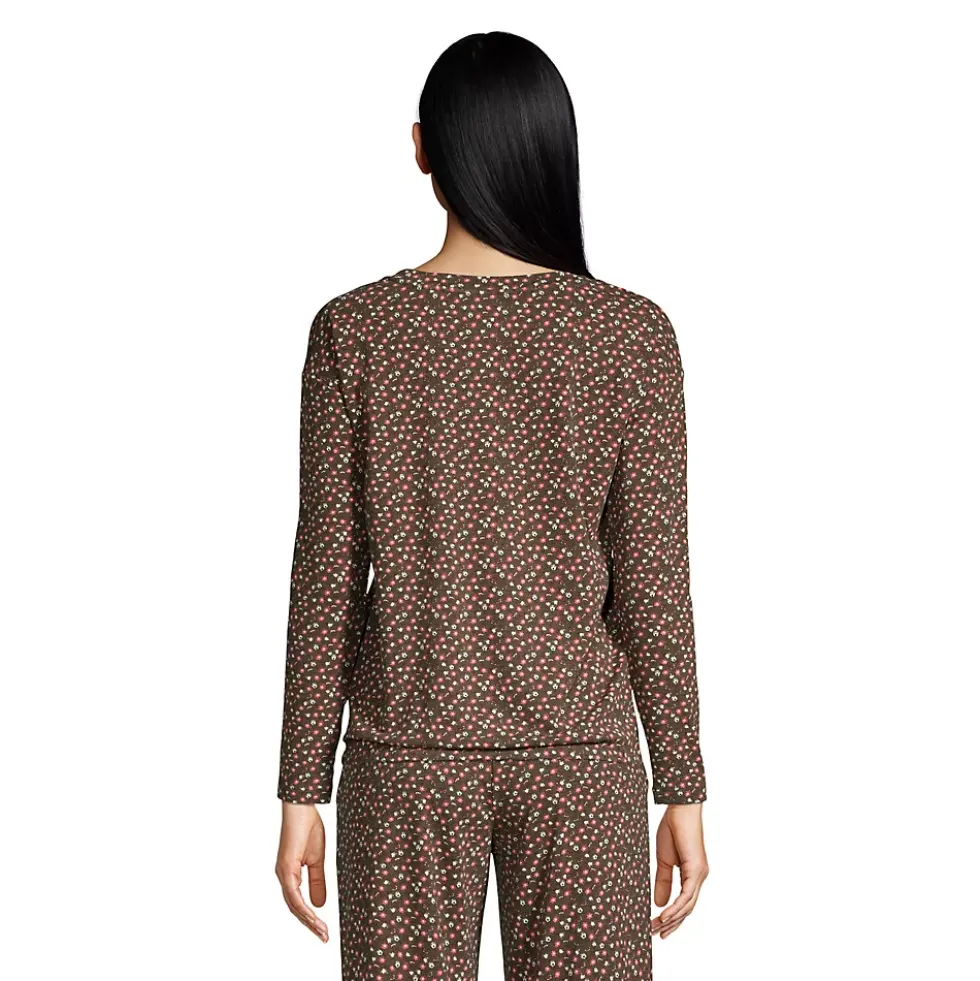 Women's Lounge Long Sleeve Pajama Shirt