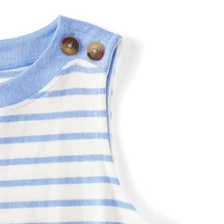 Women's Mariner Button Shoulder Tank