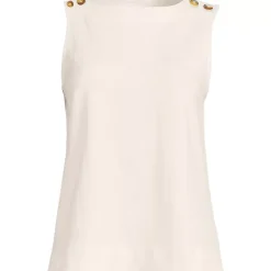 Women's Mariner Button Shoulder Tank