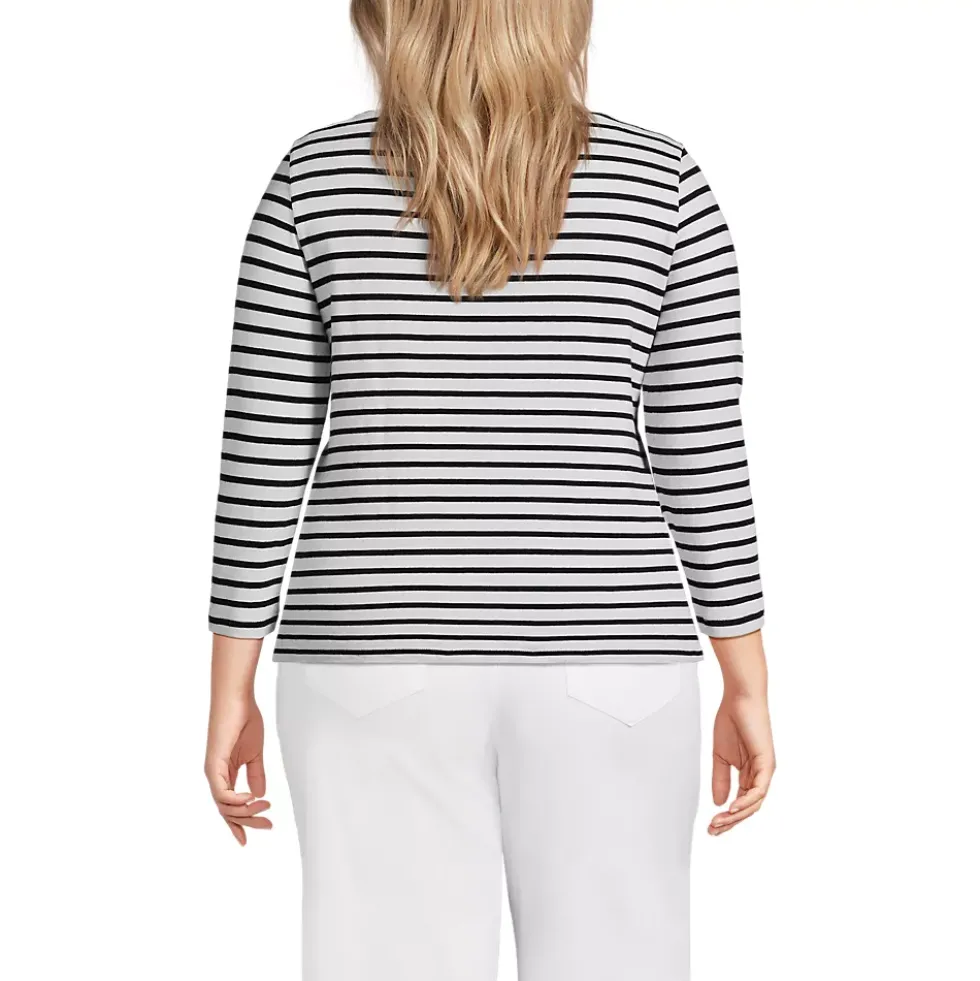 Women's Mariner Jersey Boatneck Top