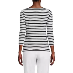 Women's Mariner Jersey Boatneck Top