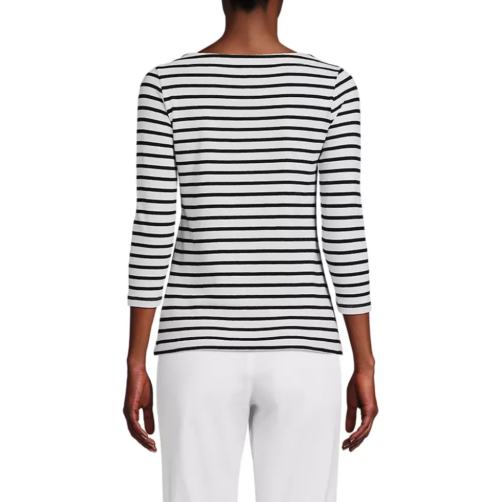 Women's Mariner Jersey Boatneck Top