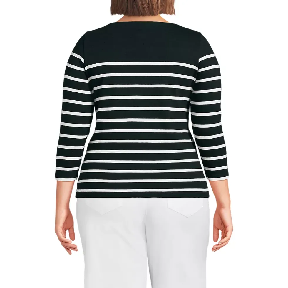 Women's Mariner Jersey Boatneck Top