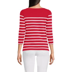 Women's Mariner Jersey Boatneck Top