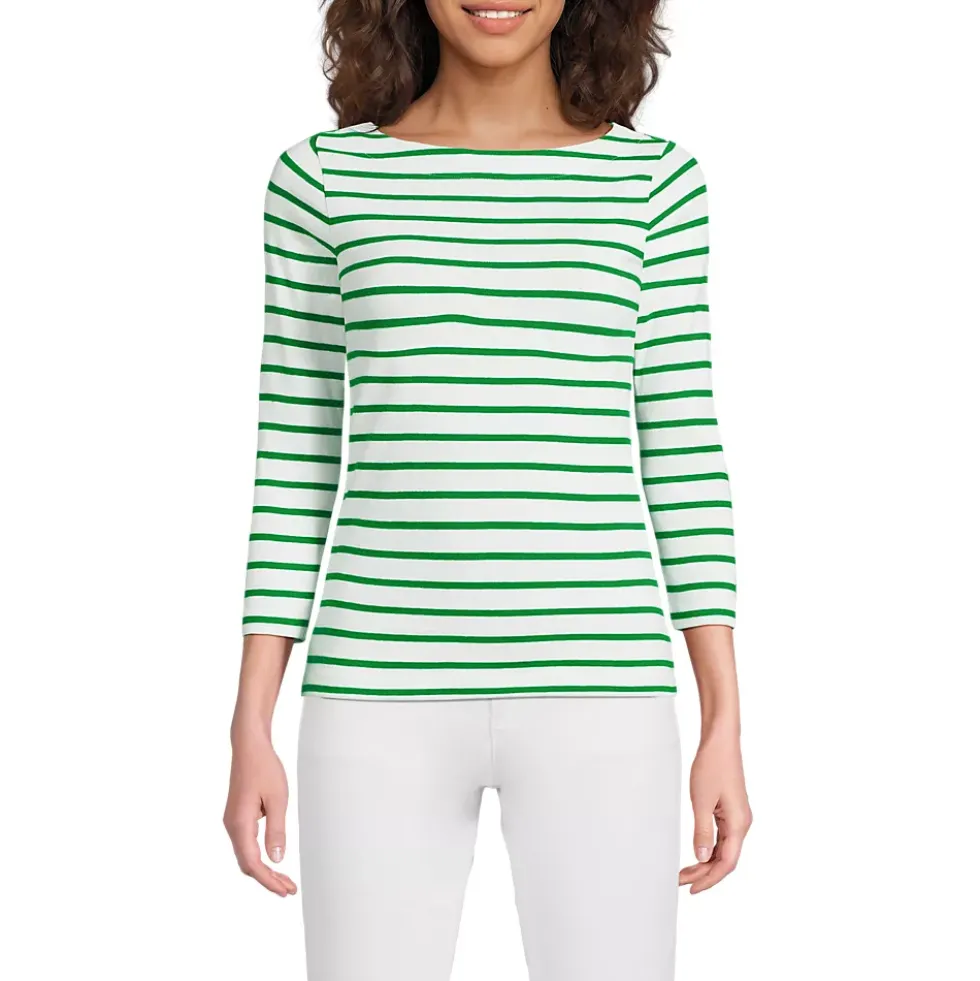 Women's Mariner Jersey Boatneck Top