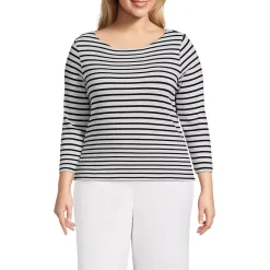 Women's Mariner Jersey Boatneck Top