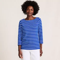 Women's Mariner Jersey Boatneck Top