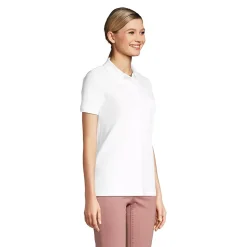 Women's Mesh Cotton Short Sleeve Polo Shirt