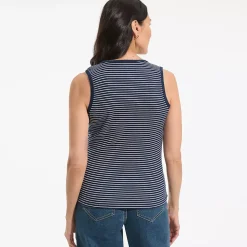 Women's Micro Rib Square Neck Tank