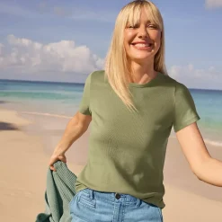 Women's Micro Rib T-Shirt