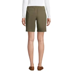 Women's Mid Rise Elastic Waist Pull On 10