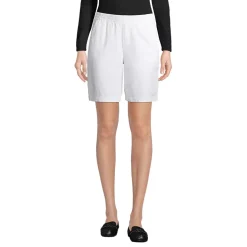 Women's Mid Rise Elastic Waist Pull On 10