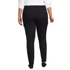 Women's Mid Rise Slim Cargo Chino Pants