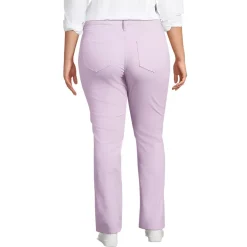 Women's Mid Rise Straight Leg Corduroy Pants