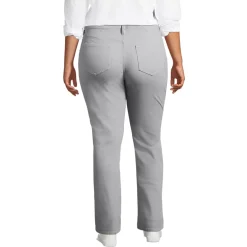 Women's Mid Rise Straight Leg Corduroy Pants