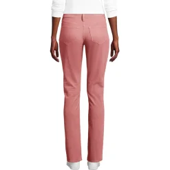 Women's Mid Rise Straight Leg Corduroy Pants