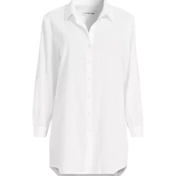Women's New Button-Up Shirt Cover-Up Dress