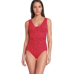 Women's New SlenderSuit Grecian Adjustable Low Leg One Piece