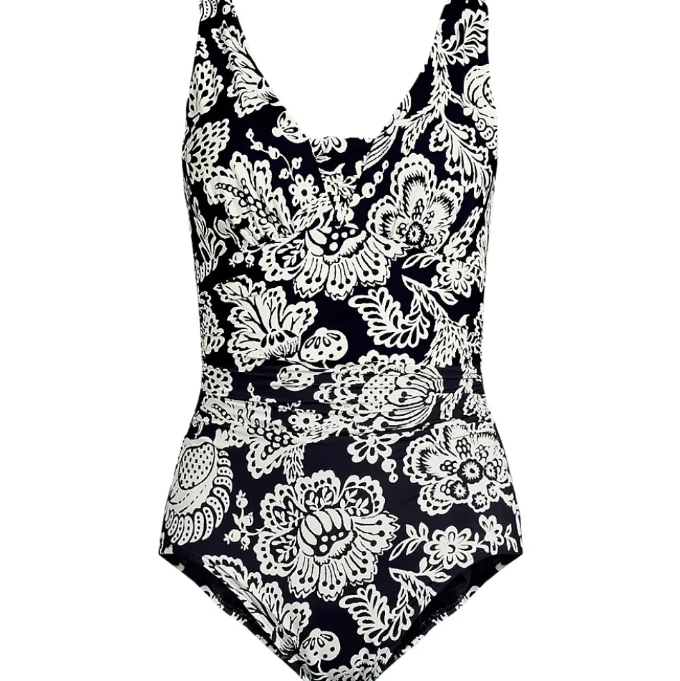 Women's New SlenderSuit Grecian Adjustable Low Leg One Piece